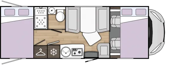 Tagesgrundriss Benimar Sport S346