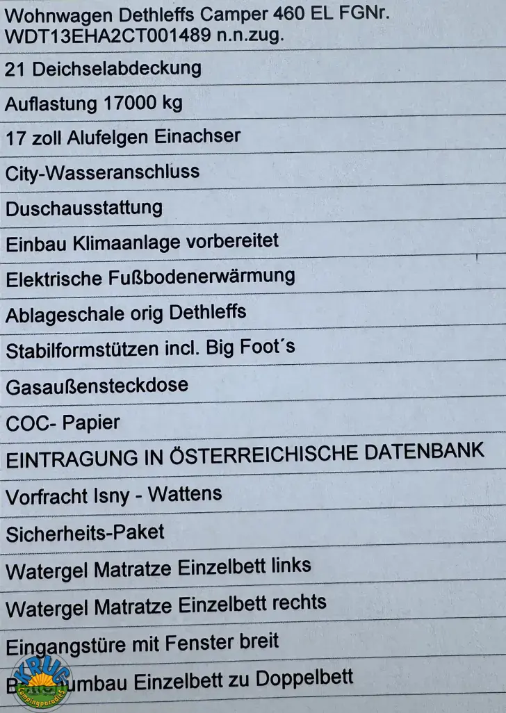 Fahrzeugbild Dethleffs Camper 460 EL #11