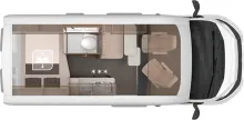 Grundriss Tag Knaus BoxLife 540 MQ Platinum Selection - Verkauft