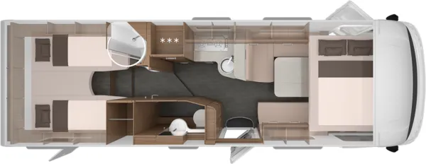 Nachtgrundriss Knaus L!VE I 900 LEG