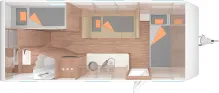 Grundriss Nacht Weinsberg CaraOne 550 QDK EDITION [HOT]