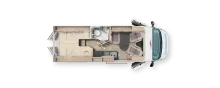 Grundriss Tag Malibu Van First Class - Two Rooms 640 LE RB charming coupé