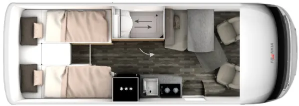 Tagesgrundriss Frankia NEO MI 7 GDK