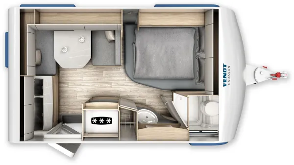 Tagesgrundriss Fendt Bianco Activ 390 FHS