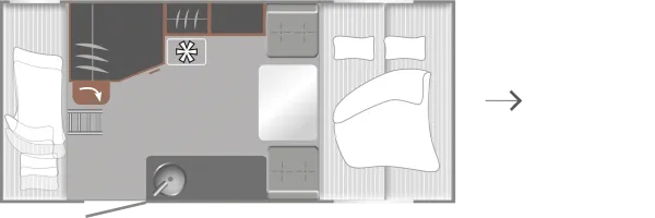 Tagesgrundriss LMC e:dero 470 K