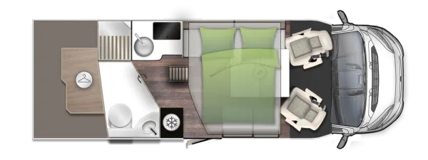 Tagesgrundriss Forster T 699 LF