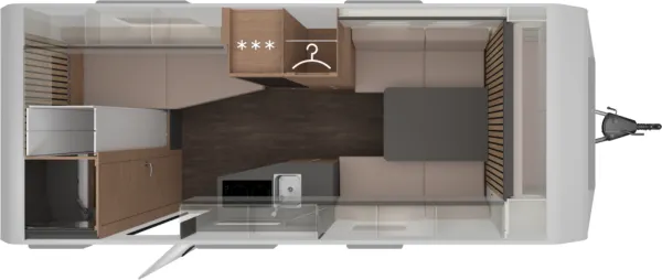 Tagesgrundriss Knaus Yaseo 500 DK