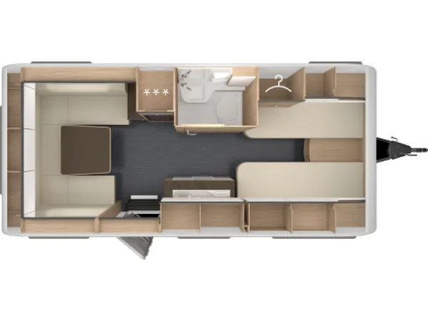 Tagesgrundriss Tabbert Pantiga 490 E 2,3 Finest Edition