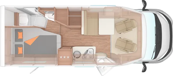 Tagesgrundriss Weinsberg CaraCompact 600 MF EDITION [PEPPER]