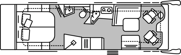 Tagesgrundriss Morelo Loft Liner 91 G