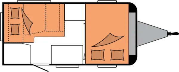 Nachtgrundriss Hobby OnTour 390 SF
