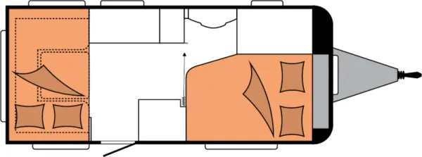 Nachtgrundriss Hobby De Luxe 460 UFe