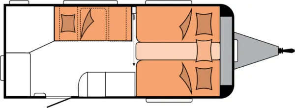 Nachtgrundriss Hobby Excellent 460 SL