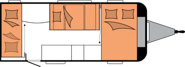 Nachtgrundriss Hobby Excellent Edition 490 KMF