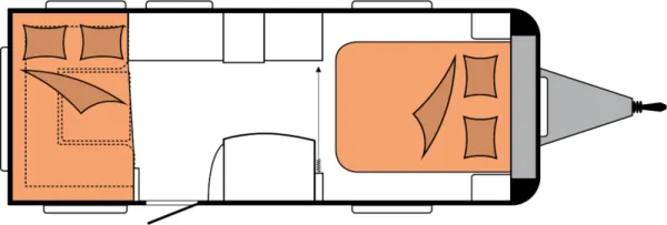 Nachtgrundriss Hobby Excellent Edition 540 UFf