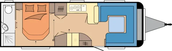 Tagesgrundriss Hobby Prestige 720 WQC