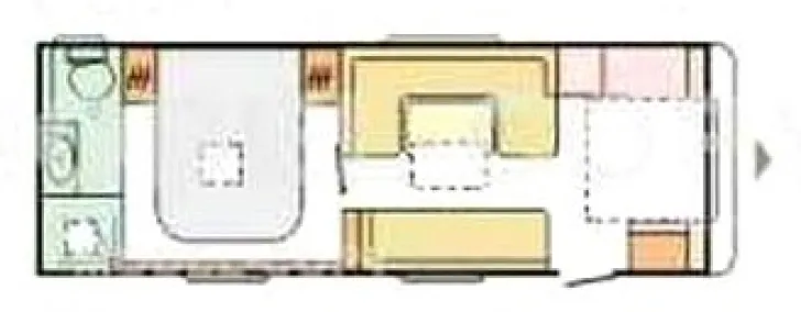 Grundriss Tag Adria Alpina 663 HT
