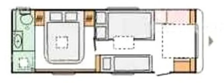 Grundriss Nacht Adria Alpina 663 HT