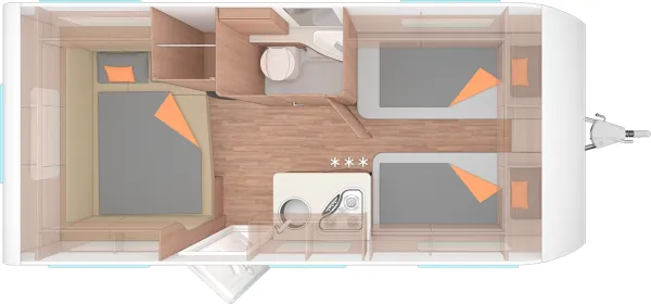 Nachtgrundriss Weinsberg CaraOne 480 EU