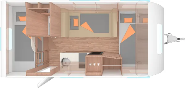 Nachtgrundriss Weinsberg CaraCito 470 QDK