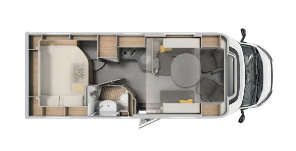 Tagesgrundriss Laika Ecovip L 3010 Tagesgrundriss Laika Ecovip L 3010