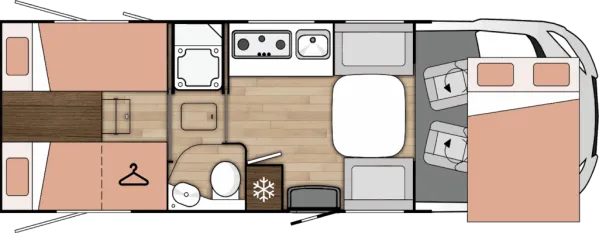 Tagesgrundriss Benimar Amphitryon A967