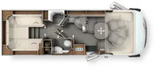 Grundriss Tag Carthago chic c-line I 4.9 LE L