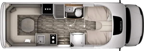 Tagesgrundriss Frankia TOGETHER A 680 PLUS