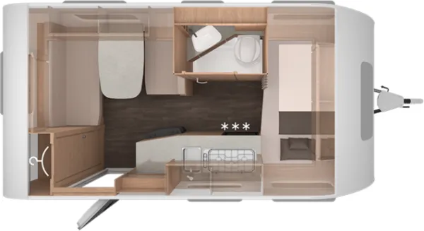 Tagesgrundriss Knaus Sport 420 QD