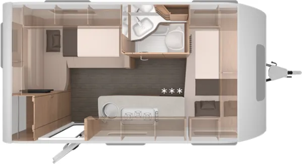 Nachtgrundriss Knaus Südwind 420 QD