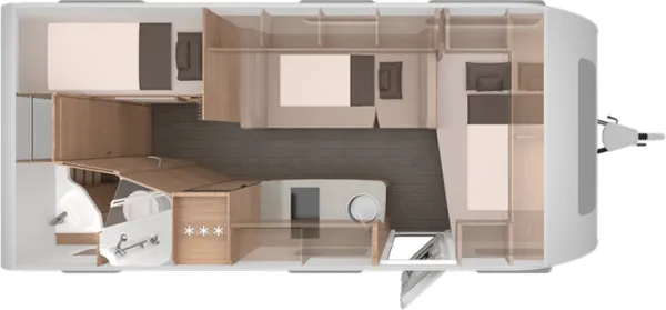 Nachtgrundriss Knaus Südwind 500 QDK Black Selection