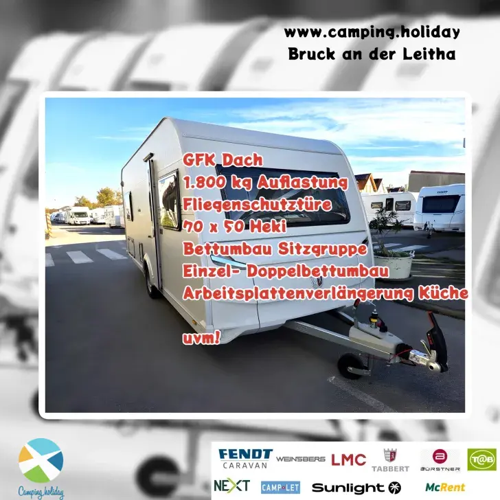 Frontal Vorne Tabbert Cazadora 495 HE 2,3