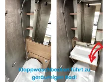 Toilette Tabbert Senara 460 DMK 2,3