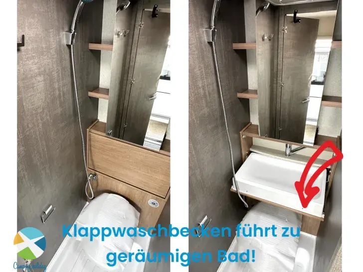 Toilette Tabbert Senara 460 DMK 2,3