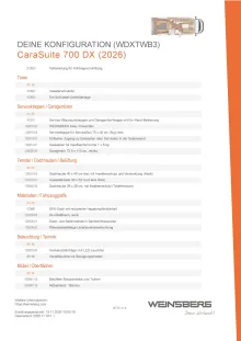 Fahrzeugbild Weinsberg CaraSuite 700 DX Im Zulauf #6