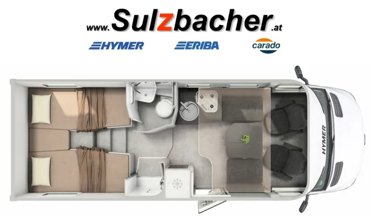 Fahrzeugbild Hymer GT-S 685 Face-to-Face, Raumbad, ab Mai #1
