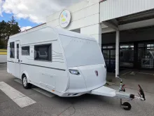 Schräg Hinten Tabbert Pantiga 490 E 2,3 Finest Edition