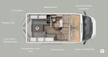 Fahrzeugbild Sunlight Camper Van CLIFF 540 Vanlife #23