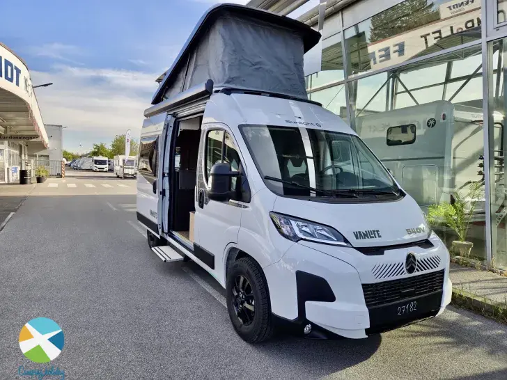 Seitlich Sunlight Camper Van CLIFF 540 Vanlife