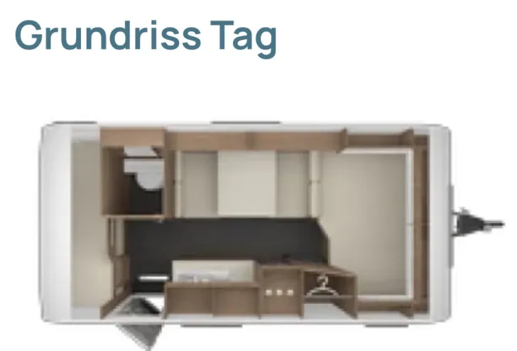 Grundriss Tag Tabbert Senara 460 DMK 2,3